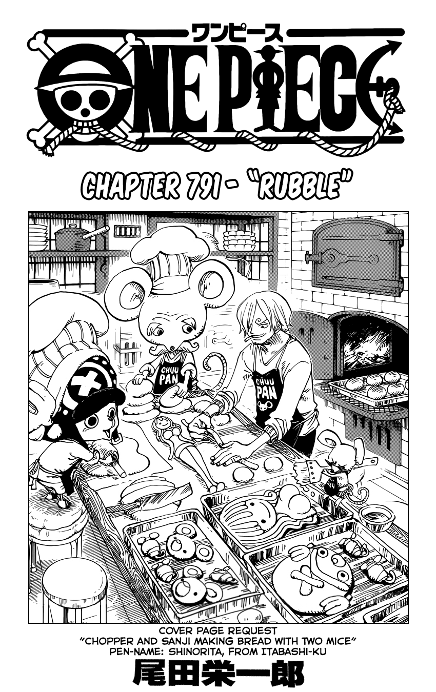 One Piece, Chapter 791 image 02